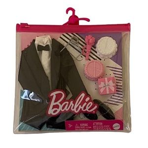 New Barbie Ken Doll Wedding Day Complete Tuxedo Outfit with Accessories